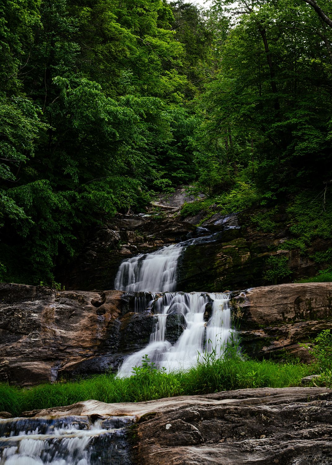 Waterfall Vertical Landscape
