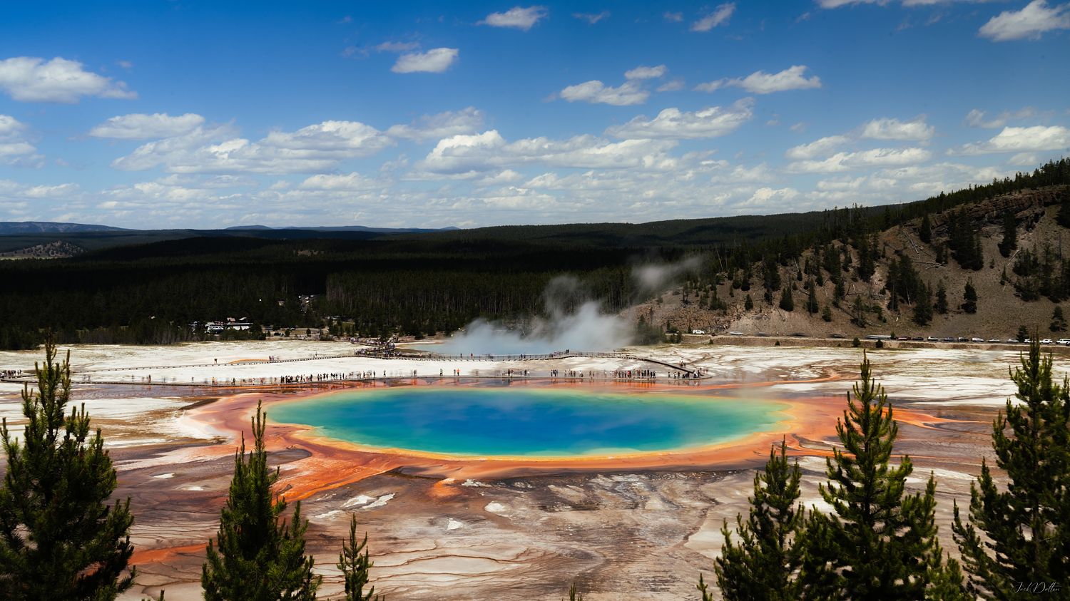 Yellowstone National Park Landscape