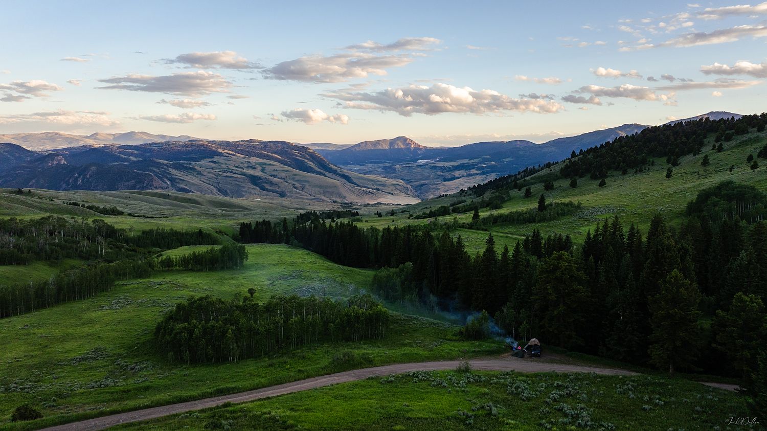 Yellowstone National Park Landscape
