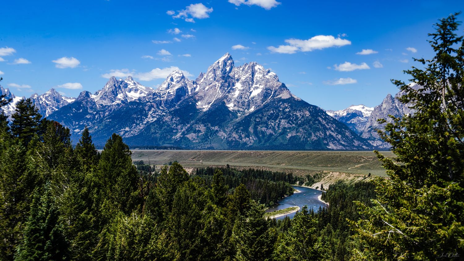 Grand Tetons Sunny