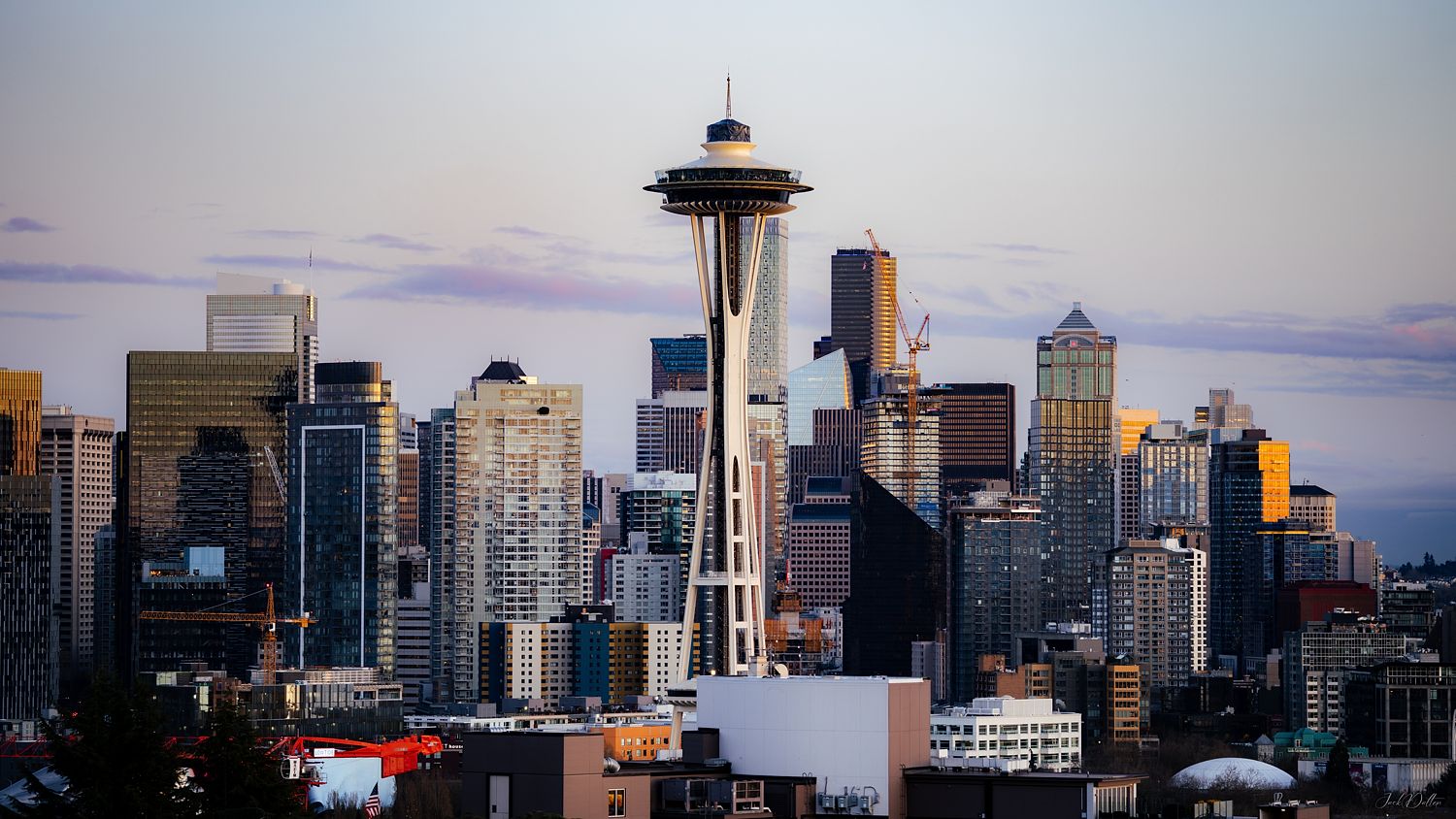 Downtown Seattle Sunset