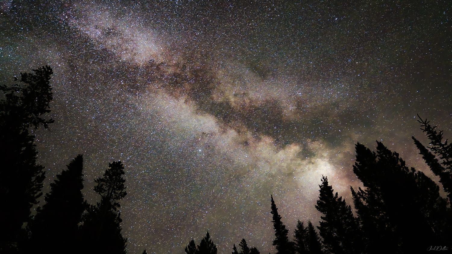 Wyoming Milky Way Landscape